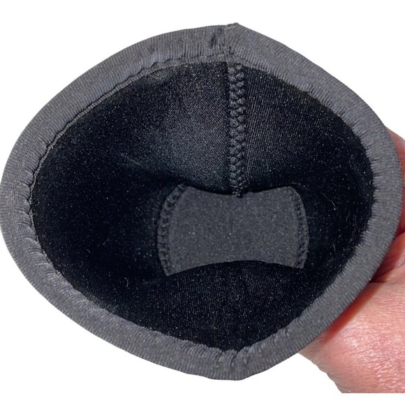 Java Sok Insulated Sleeve Cold Coffee Used Black with White Lettering Reusable S - Picture 5 of 8